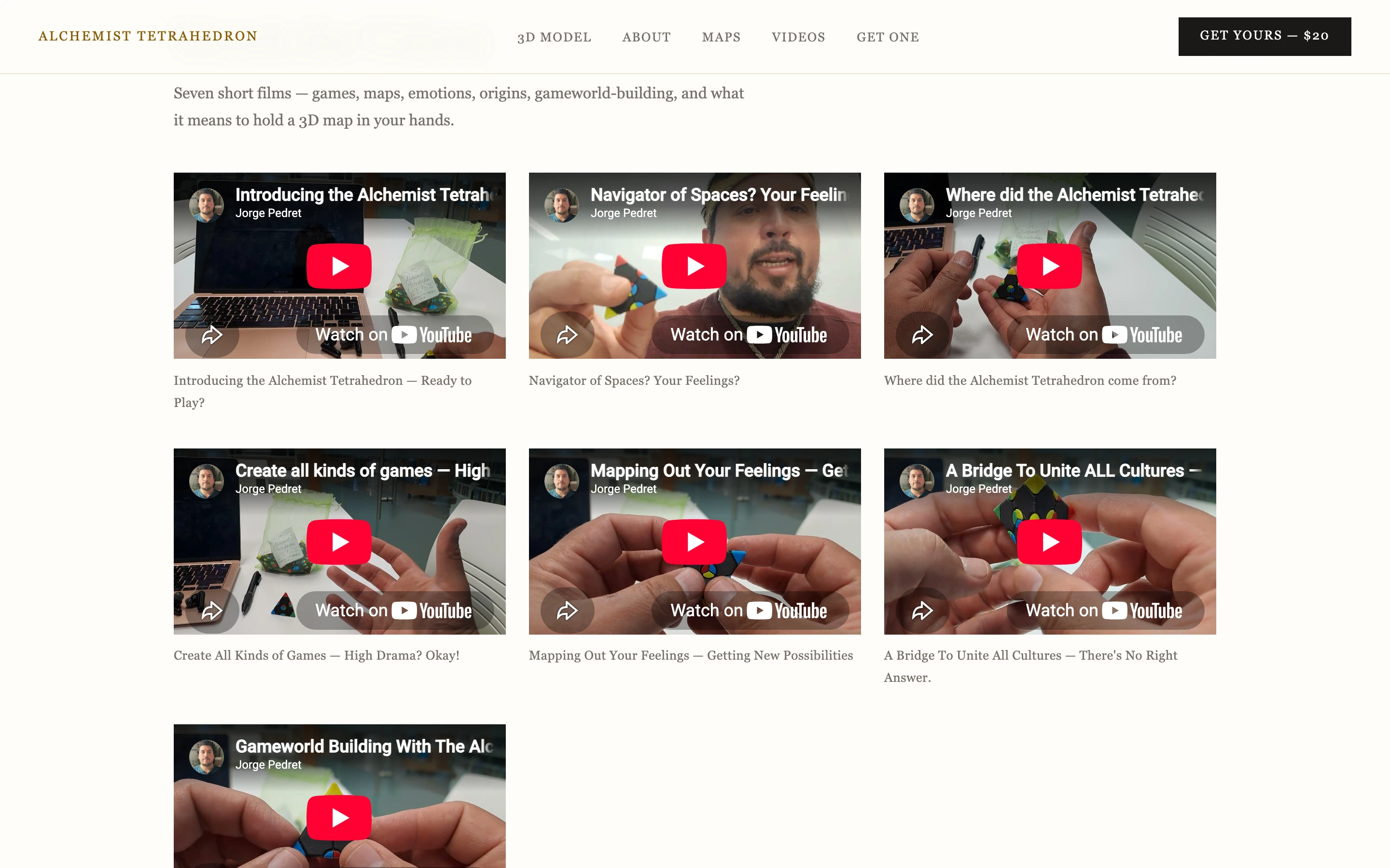 Video gallery